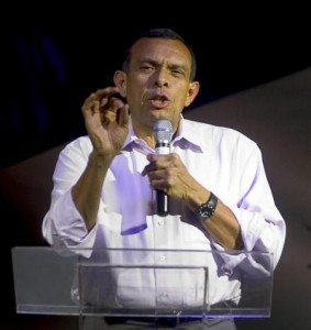 El presidente de Honduras, Porfirio Lobo